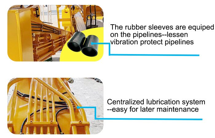 Pile Higher Excavator Pile Driver Attachment For CAT HITACHI KOMATSU