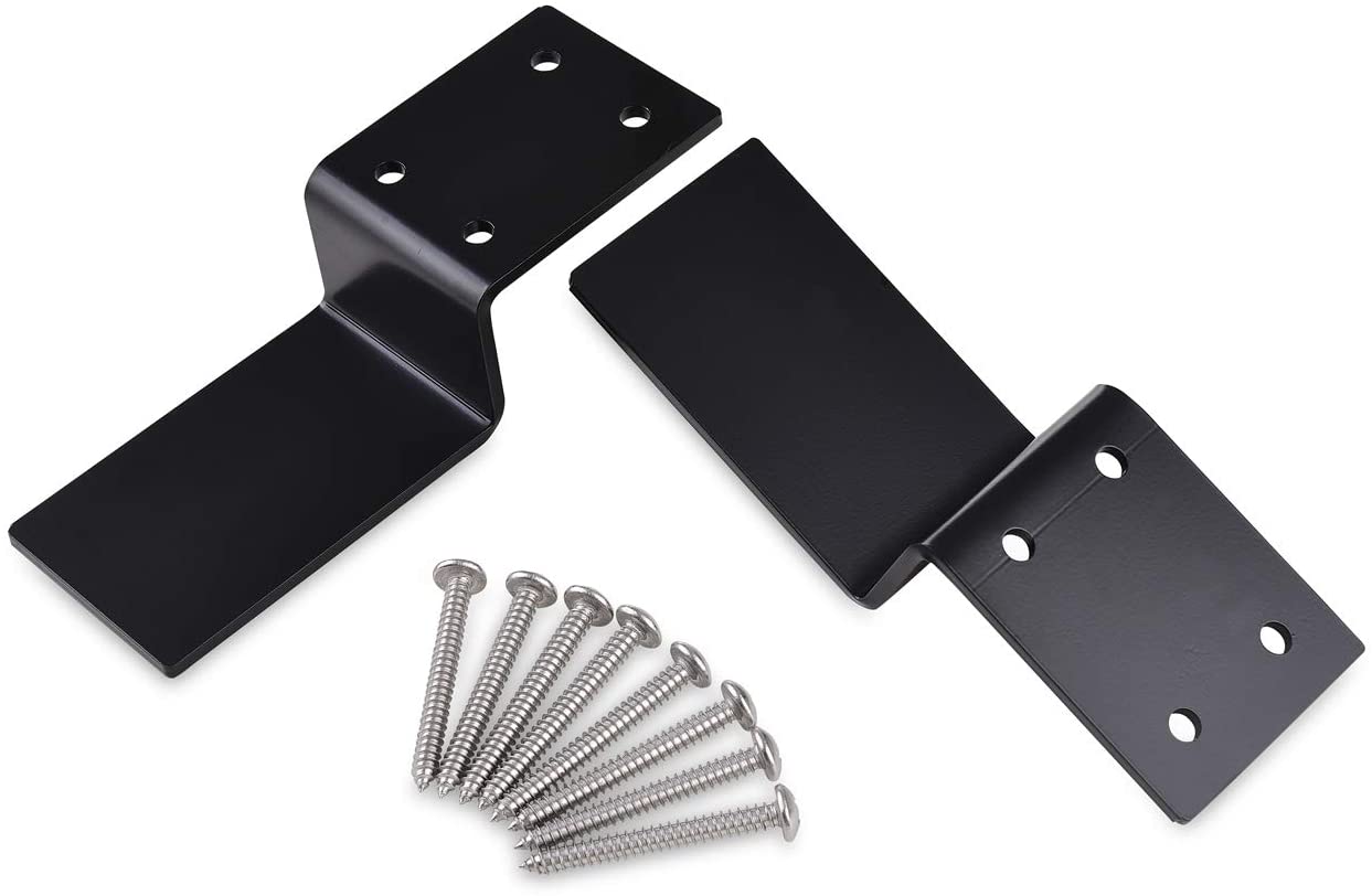 Door Reinforcement Brackets Heavy Duty Door Barricade 4mm/6mm Thickness Hardware Included