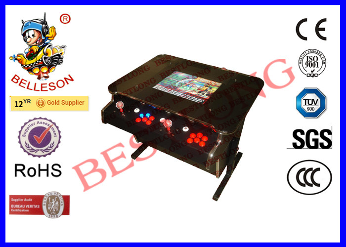 1505 In 1 Coffee Table Arcade Cabinet , Classic Coin Operated Game Machines