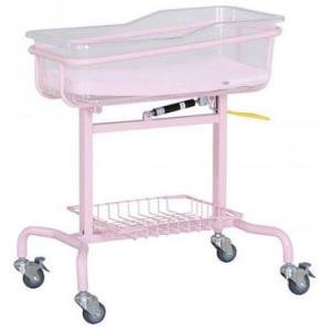 Quality Hospital Baby Bed Cart Steel Bed Frames With Basket wholesale