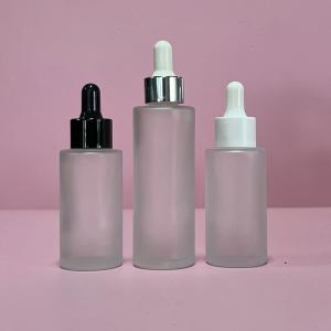 Quality Shiny Or Matte 5ml Empty Cream Bottle Cosmetic Skincare Glass wholesale