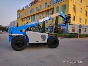 Quality Professional Telehandler Forklift , Telehandler Lifting Attachments With Operation Video wholesale