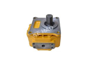 Quality 07436-72202 07436-72203 D80A-21 D80A-18 D80P-18 Bulldozer Pump / Cast Iron Hydraulic Gear Pumps Silver Color wholesale