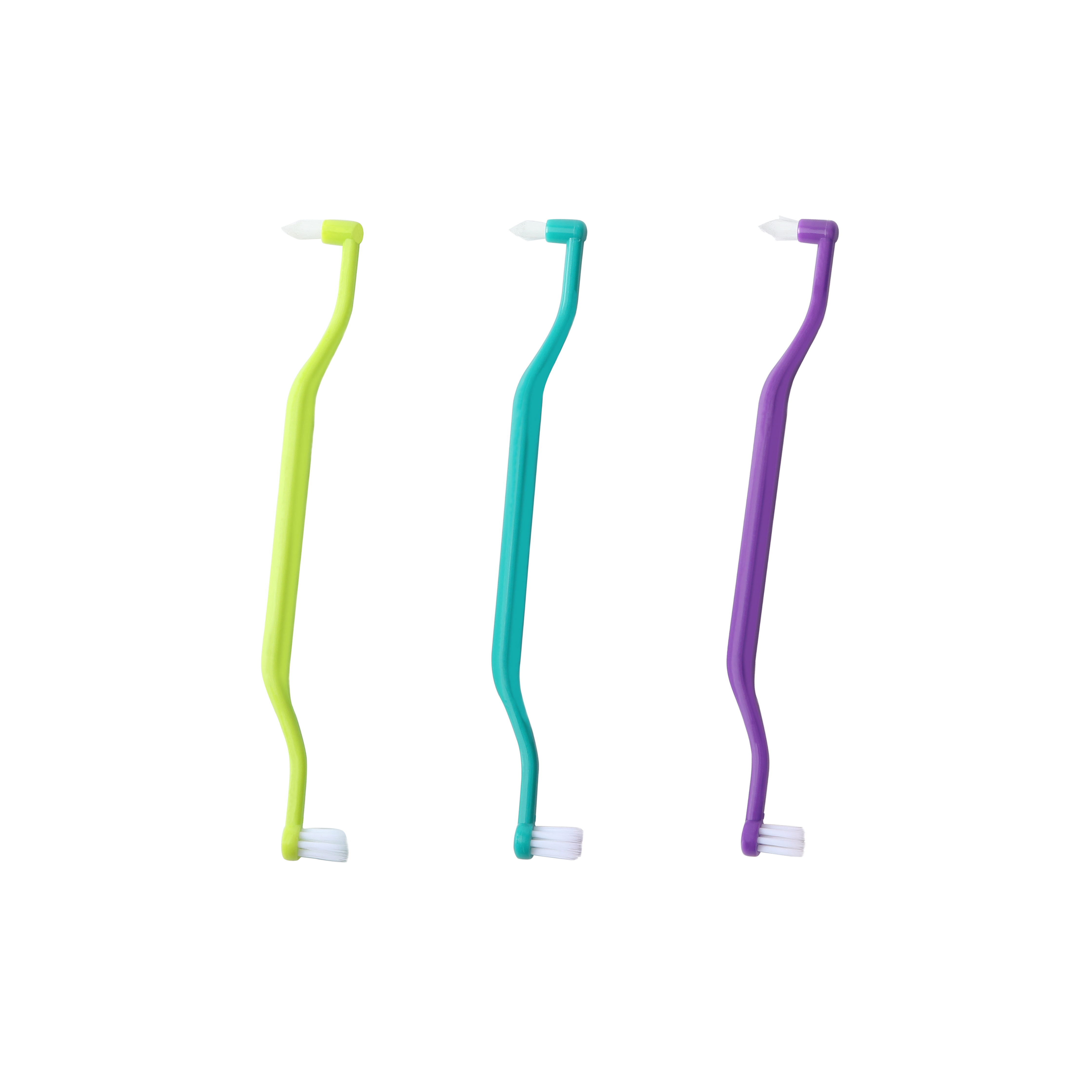 Light-cure Orthodontic Adhesive Double-Headed Toothbrush Interspace Brush for Class III Instrument Classification