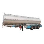 Mechanical Suspension Diesel Fuel Tanker Trailer Used For Long Distance