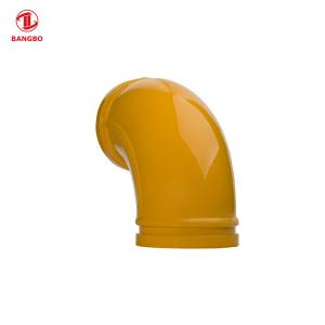Quality Zoomlion Concrete Pump Parts Double Elbow Pipe Degree Twin Wall Elbow Pipe wholesale