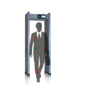 Quality Multi - Alarm Sounds Walk Through Metal Detector 8 Zones For Airport Hotel Inspection wholesale