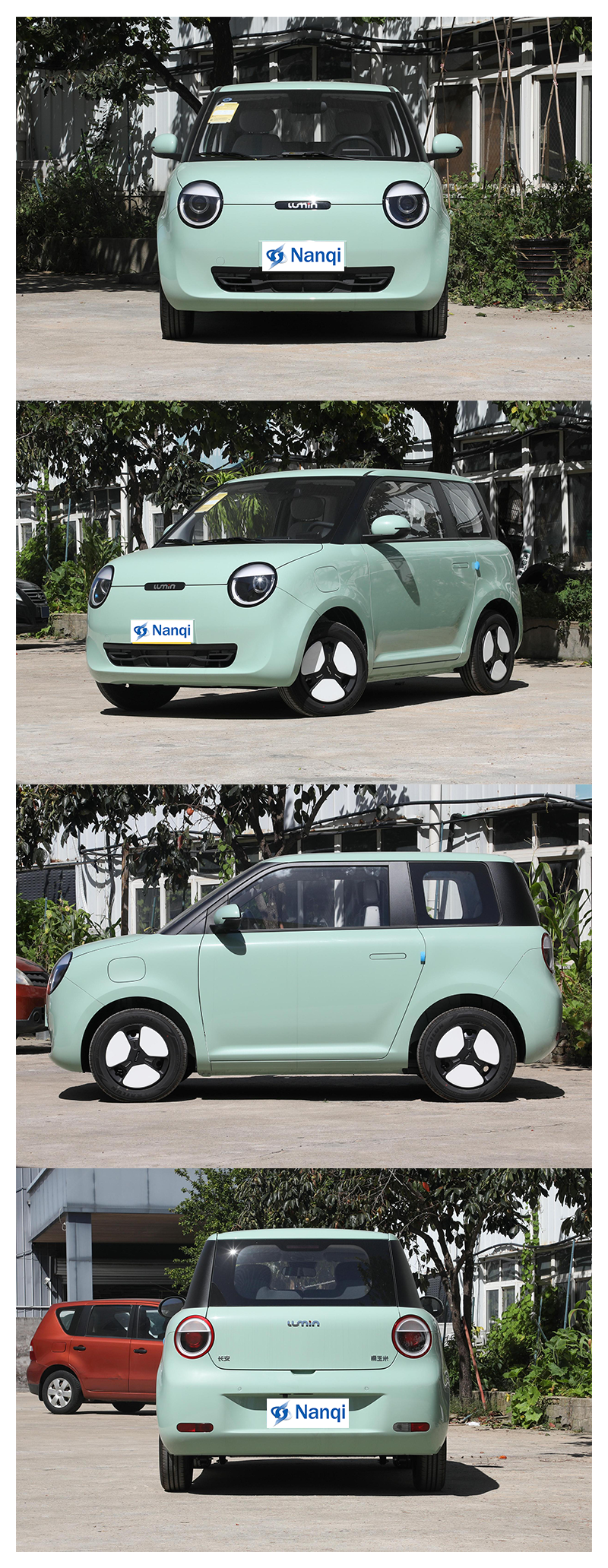 2022 2023 Changan Lumin Car 155km 205km 210km 301km Mini 4 Seater Hatchback