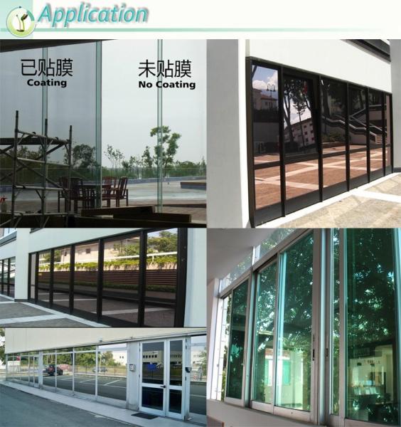 Customized PET Tinted Heat Control Window Film For House Glass Windows