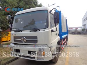 Quality Dongfeng Tianjin 4X2 12cbm 14cbm Compression Garbage Truck wholesale
