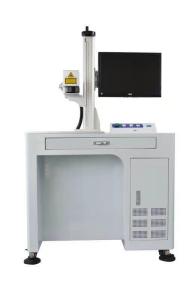 Quality Desktop type fiber laser marking machine price for serial number plate laser marking machine jewelry chain making wholesale