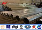 Hot Dip Galvanized Power Distribution Pole Electric Steel 35FT 40Ft