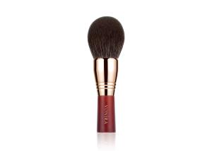 Quality Vonira Beauty High Density Luxury Large Domed Powder Brush Rouded Diffusion Powder Makeup Brush with Rose Copper Ferrule wholesale