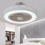 Modern 19 inch Ceiling Fan Lights Dining Room Bedroom Living remote control Fan