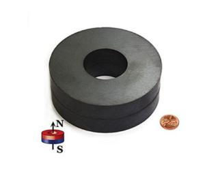 Quality Permanent Pneumatic Ferrite Cylinder Ring Magnet Industrial Use Corrosion Resistance wholesale
