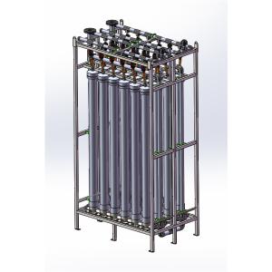 Quality PVDF Curtain Membrane For Submerged MBR Hollow Fiber Ultrafiltration 40KG wholesale
