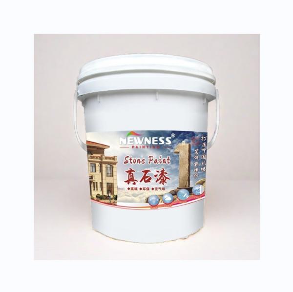 Acrylic Polymer Emulsion Marble Texture Natural Stone Granite Spraying Granite