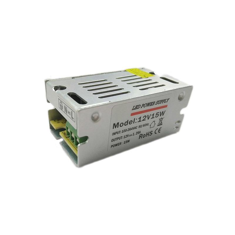12v 15w Indoor power supply adapters IP20 Transformer for LED Light