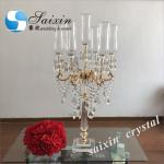 ZT-303B manufacturer wholesale 7 arms golden candelabras weddings table