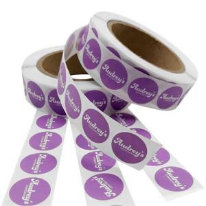 Quality Hot Stamping Gold Foil Label Stickers Waterproof Custom Metal Stickers wholesale