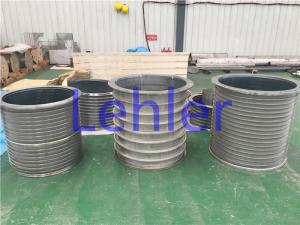 Quality PSB-450 Wedge Wire Screen , High - Precision 100 Mesh Strainer Basket wholesale