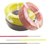 Heat Resistant PTFE Insulated Wires Silver Plated Copper Wires 600V