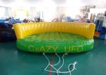 Water Entertainment 4 Riders Towable Inflatables Boat , Crazy UFO Water Sport