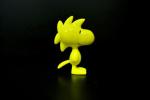 Cute Yellow Bird Toy Story Figures , Snoopy Figurines Collection Woodstock With