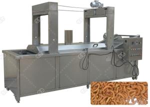 Quality Gas / Electric Heating Snacks Frying Machine / Industrial Deep Fryer Stainless Steel Material wholesale