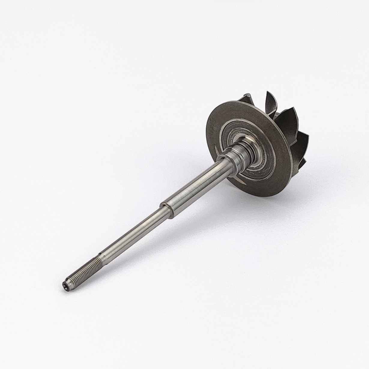 MS-TECH Turbo KP35 Turbine Wheel Shaft 1635-120-5002 1635-120-5010 Fit Turbos Ind 34.7mm Exd 30.97mm Blades 9