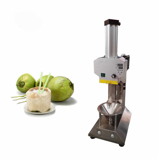 Low factory price/High quality/Long-term after-sales Fresh Young Green Coconut Peeling Cutting Dehusking Machine
