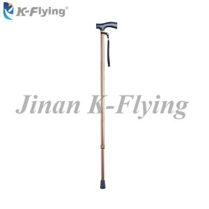 Quality Aluminum Alloy Medical Rehabilitation Equipment Disabled Elderly Single Crutch Walking wholesale