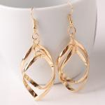 2018 Fashion American style lady party EarringsSilver Many Colors Round shape