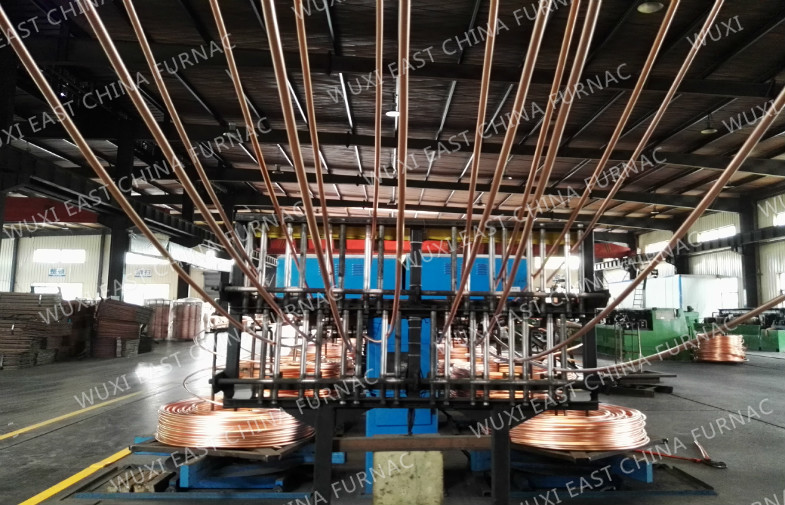 Cooper Brass Bronze Upward Continuous Casting Machine 2000mt Capacity