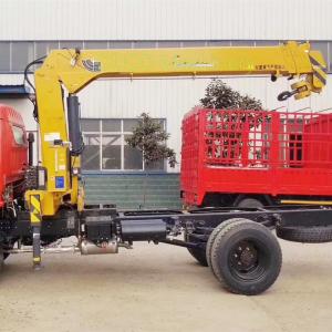 Quality 10t Standard Tonnage Straight Arm Small Lorry Mounted Crane wholesale