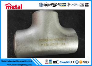 Quality Seamless Nickel Alloy Steel Equal Tee ASTM B366 WP20CB - W Pipe Fittings wholesale