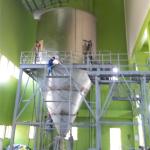Lpg High Speed Centrifugal Spray Dryer For Food Fermented Liquid Starch Powder
