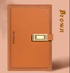 Notebook business leather gift box set custom printable logo