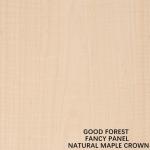 Faced Natural Maple Crown Wood Veneer Standard Size 2440*1220 For Furniture And