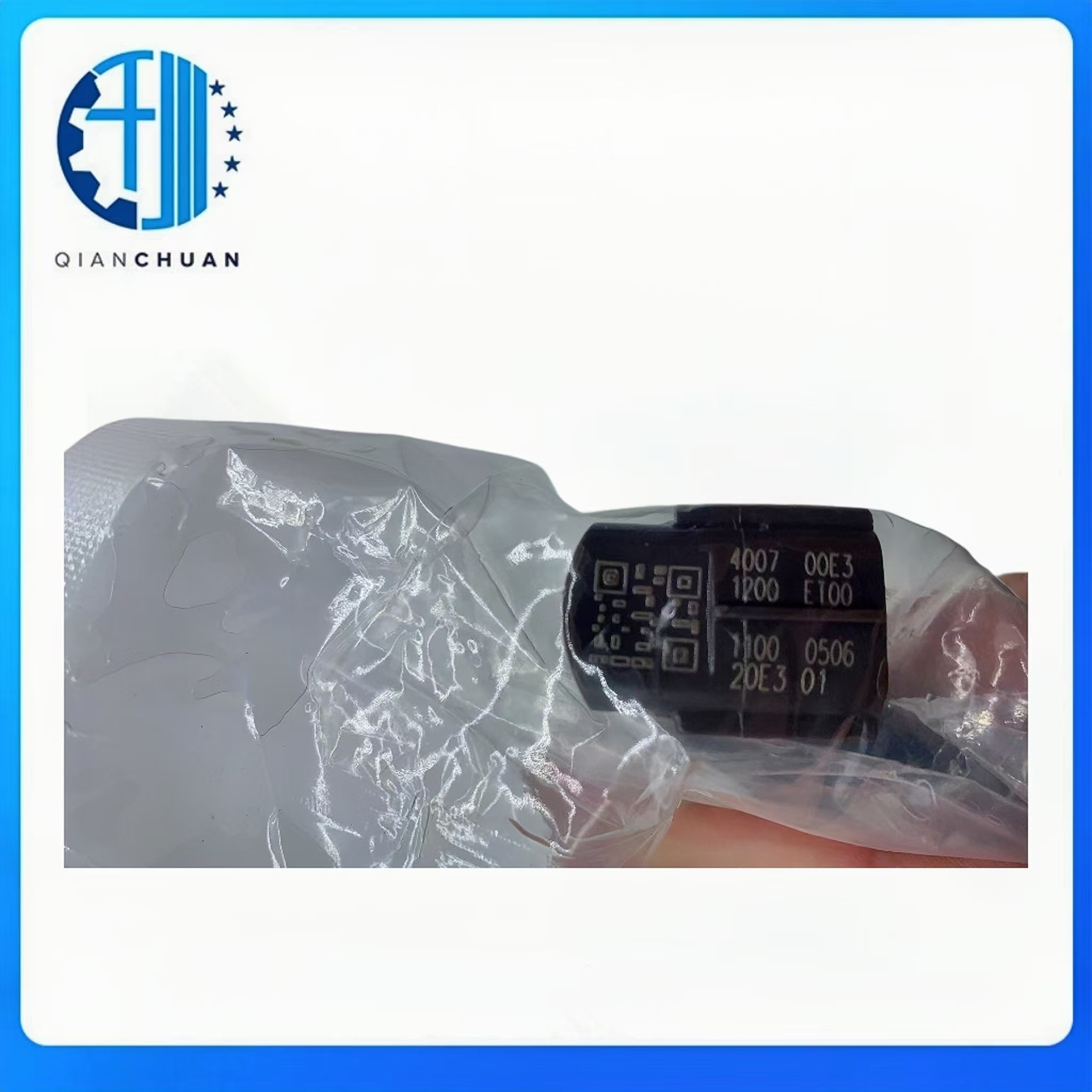 Denso Fuel Injector 095000-6791 For Komatsu Engine 6D114