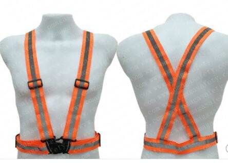 1.5cm-4cm Reflective Safety Belt Elastic High Visibility Belt