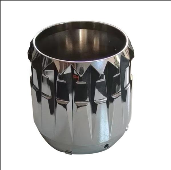 Inlet Diameter 2.5 Inches Aluminum Alloy Exhaust Pipe Polished for Exceptional