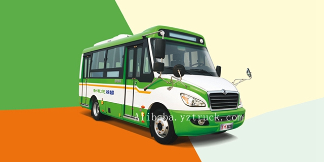 Manual Transmission Type 6m 8m 19seat 30seat Electric Mini Bus with AC Dongfeng