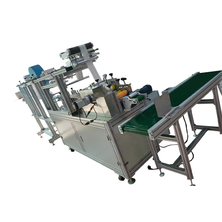 3 Layer Ultrasonic Face Mask Making Machine , YANUO Disposable Mask Machine