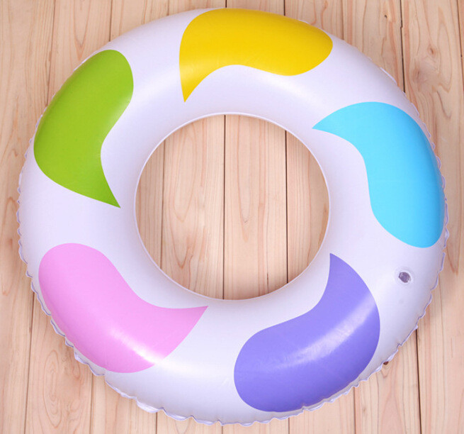 Inflatable 23.5" thickness swimming ring,water sports swimming ring