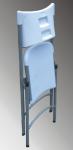 outdoor plastic event folding chair/outdoor HDPE banquet chair furniture