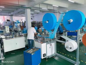 Quality 3 Ply Disposable Medical Face Mask Making Machine High Speed Aluminum Frame wholesale