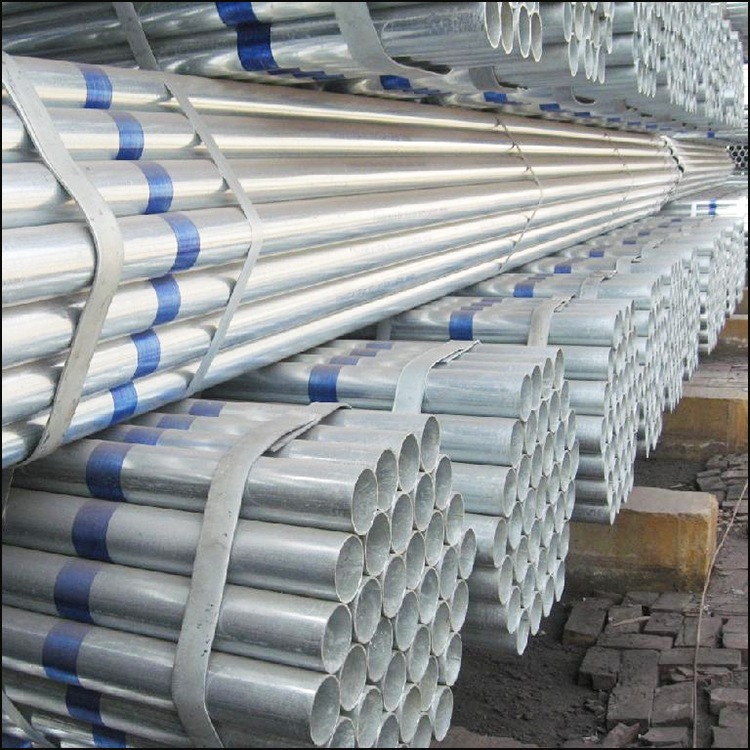 Hot Dip Galvanized Welded Steel Tube Round Shape With Od 12.7 - 609.6mm