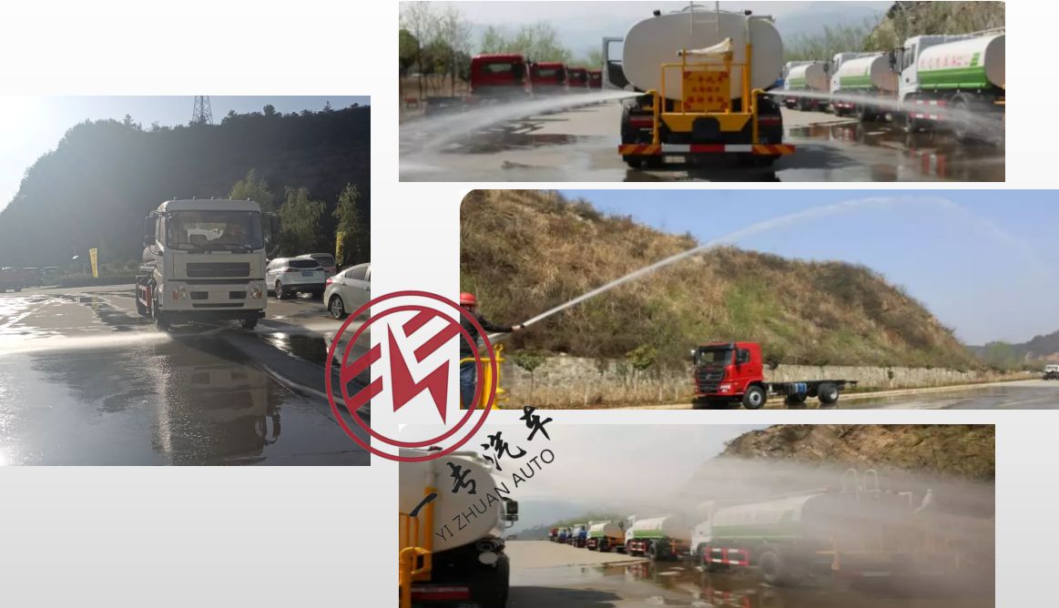 Dongfeng 290HP 6X4 10 Wheels 20 Cubic Meters Water Tank Water Sprinkler Tanker Trucks