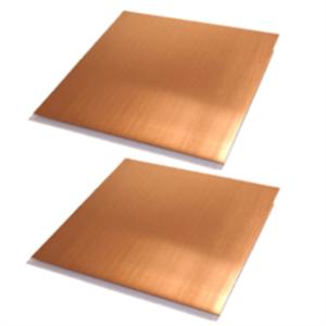 Quality Copper Cathode C12000 C11000 Customized Copper Plate/Sheet 99.9% thickness 3mm Brass Copper Plate wholesale
